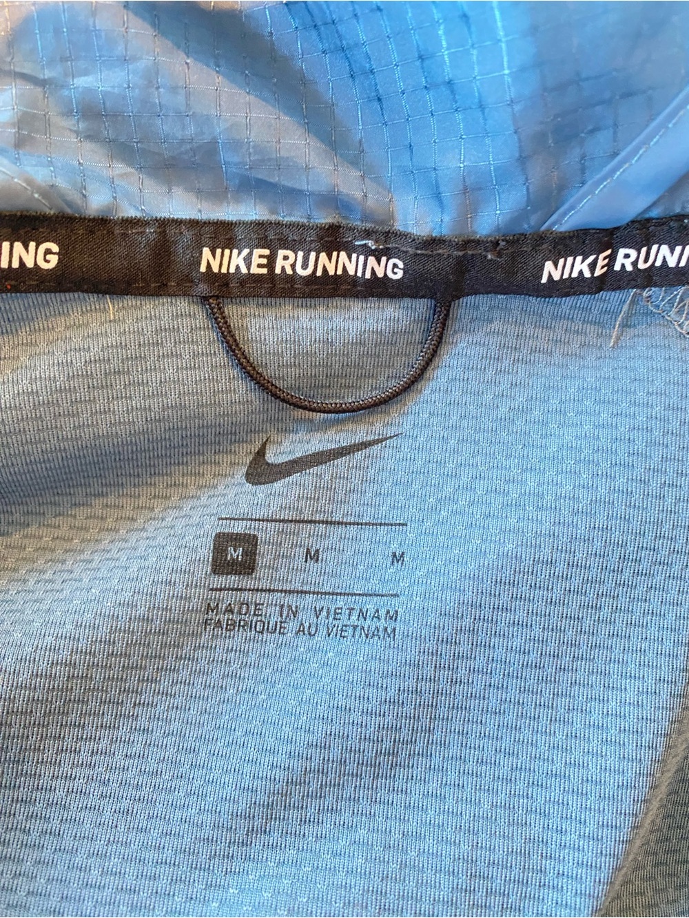 Nike Impossibly Light Windrunner Blue and Gray Jacket, size M - Picture 4 of 7